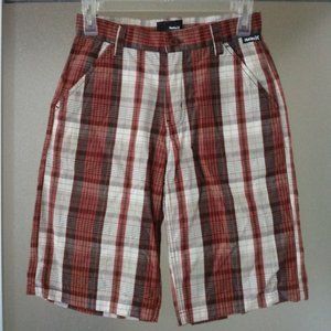 Hurley Boy's Shorts Sz. 10 Red/Grey